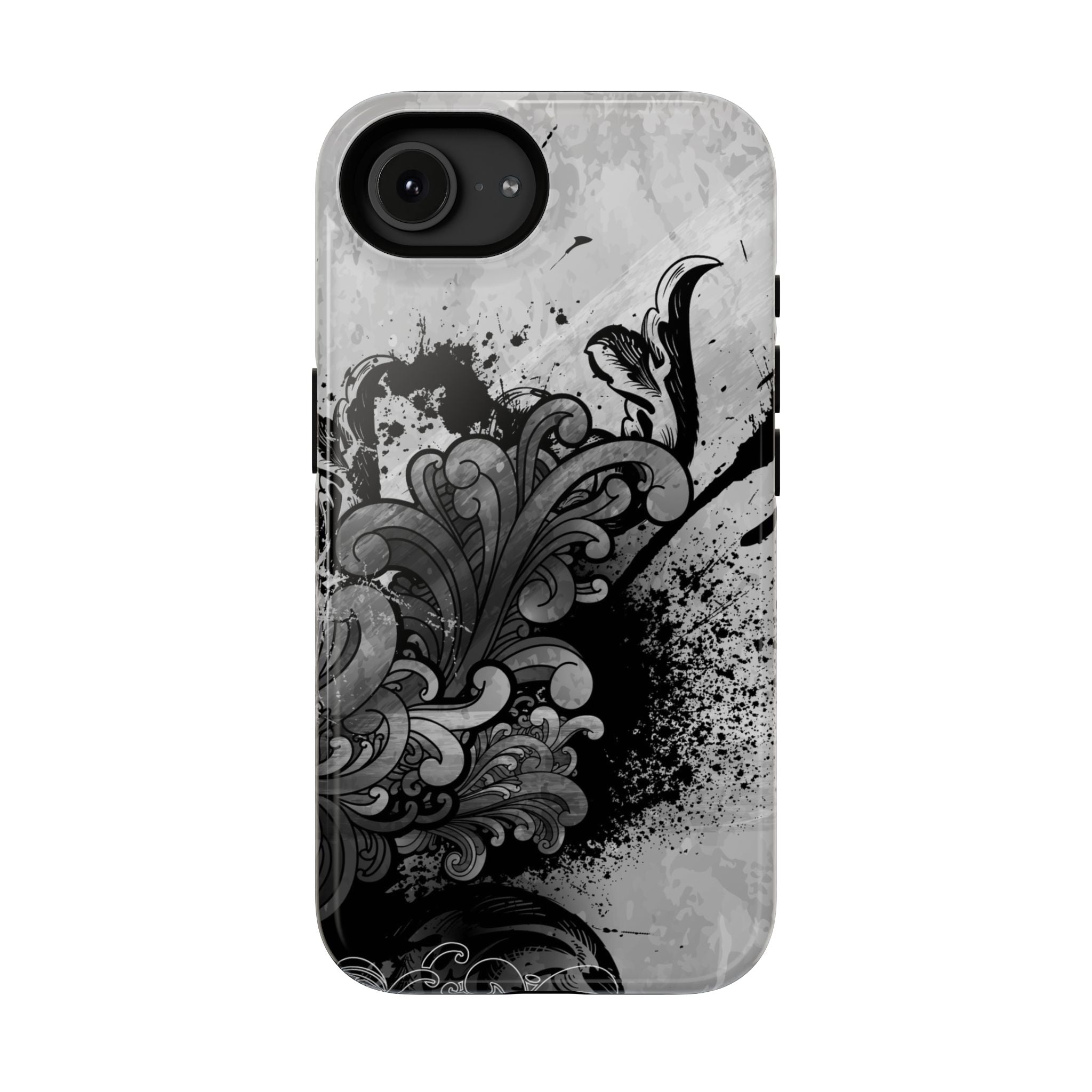 Charcoal Echo Tough iPhone Case