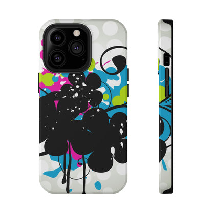 Electric Bloom Tough iPhone Case