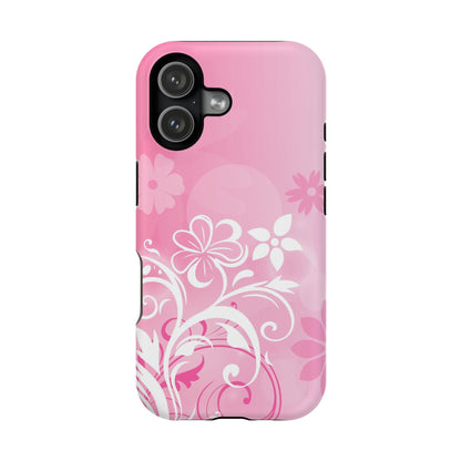 Pink Mood Tough iPhone Case