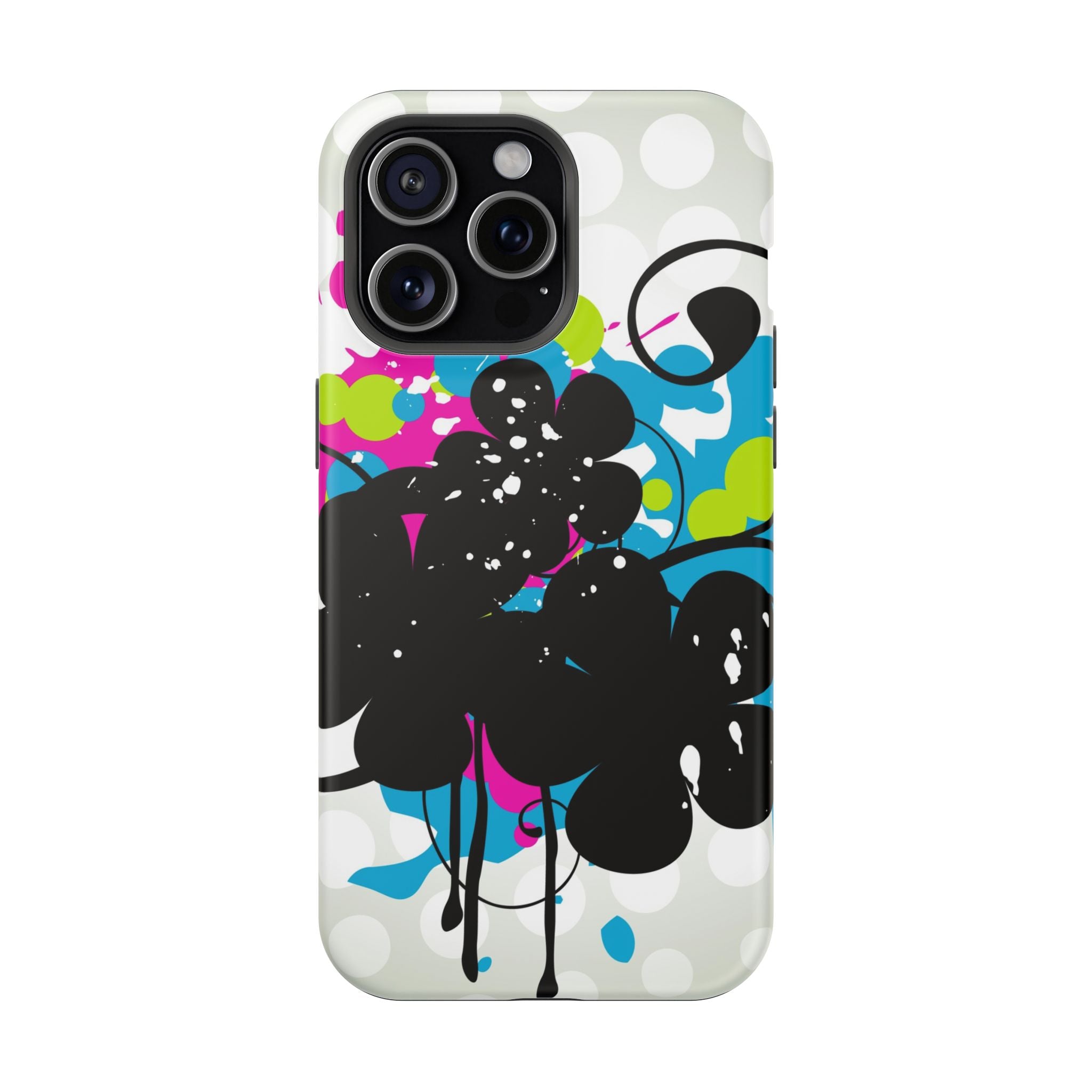 Electric Bloom Tough iPhone Case