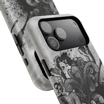 Charcoal Echo Tough iPhone Case