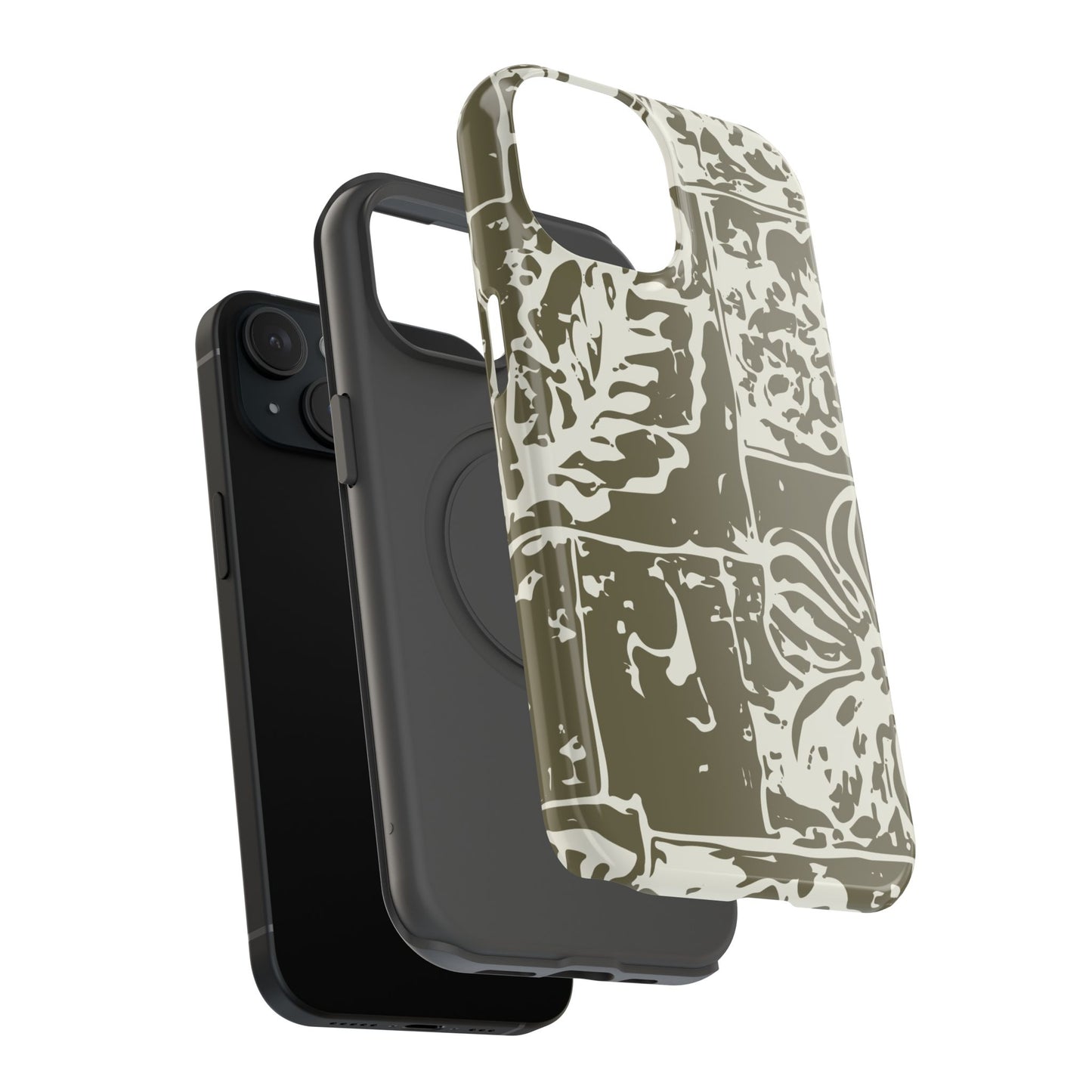 Faded Bloom Tough iPhone Case