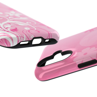 Pink Mood Tough iPhone Case