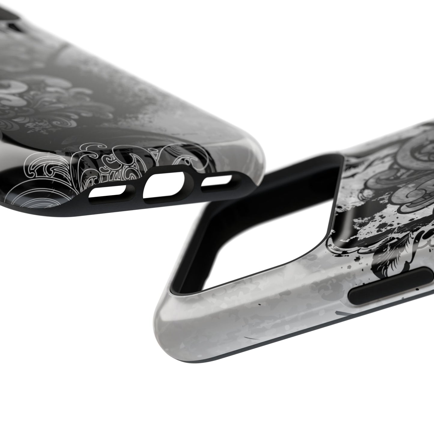 Charcoal Echo Tough iPhone Case