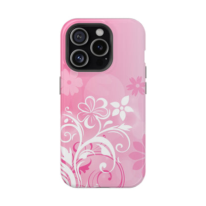 Pink Mood Tough iPhone Case