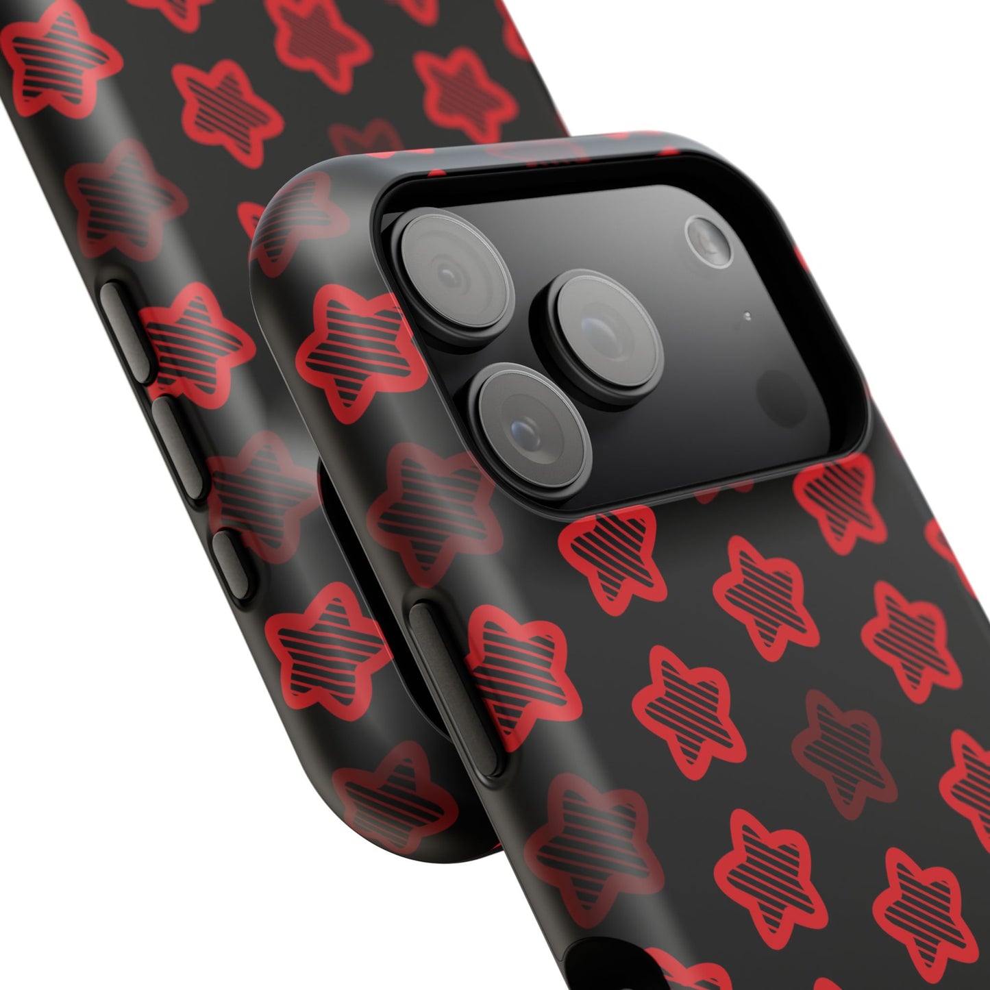 Red Stars Tough iPhone Case