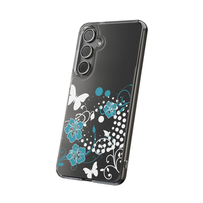Ocean Bloom Clear Phone Case