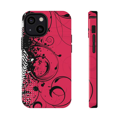 Swirl Rush Tough iPhone Case