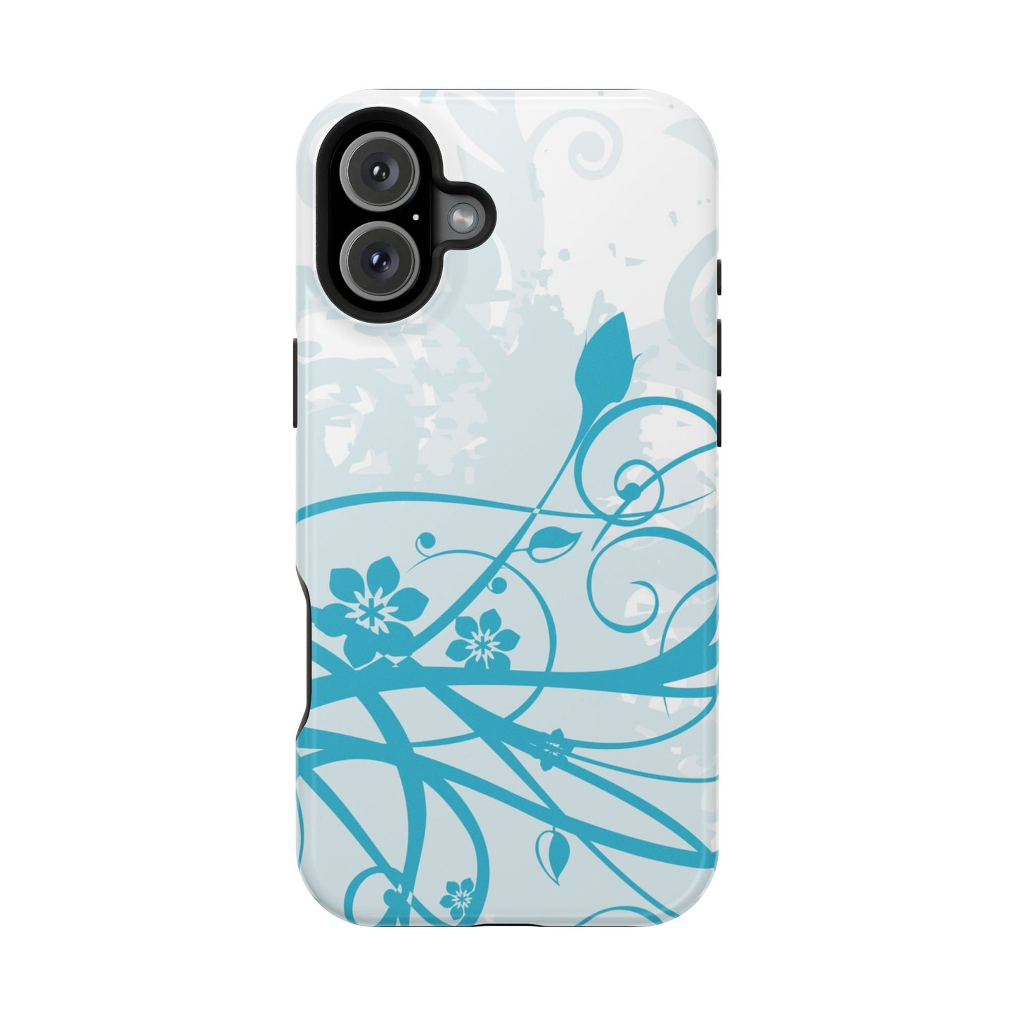 Blue Bloom Tough iPhone Case