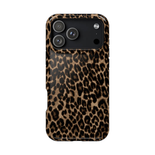 Night Leopard MagSafe Tough iPhone Case
