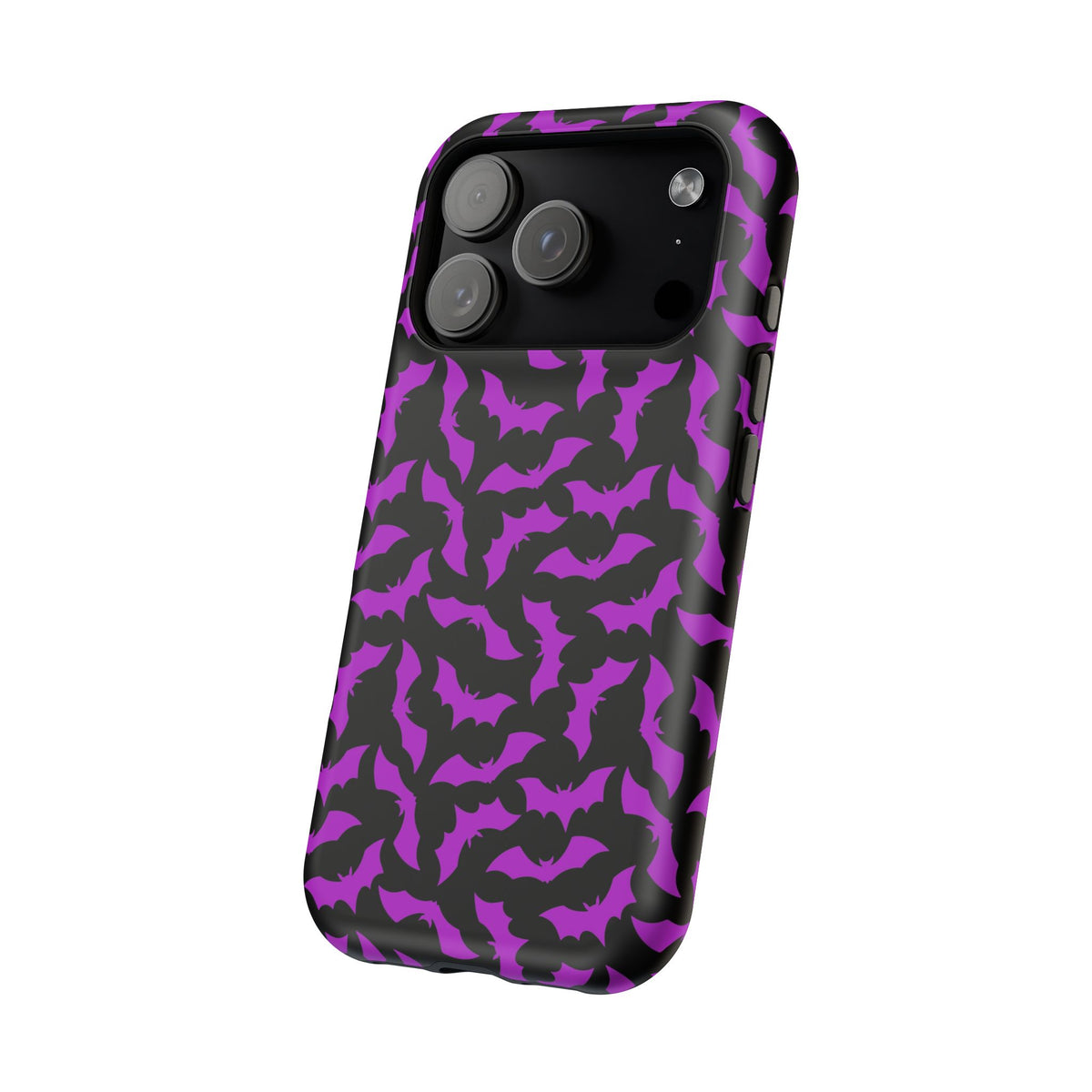 Purple Bats MagSafe Tough iPhone Case