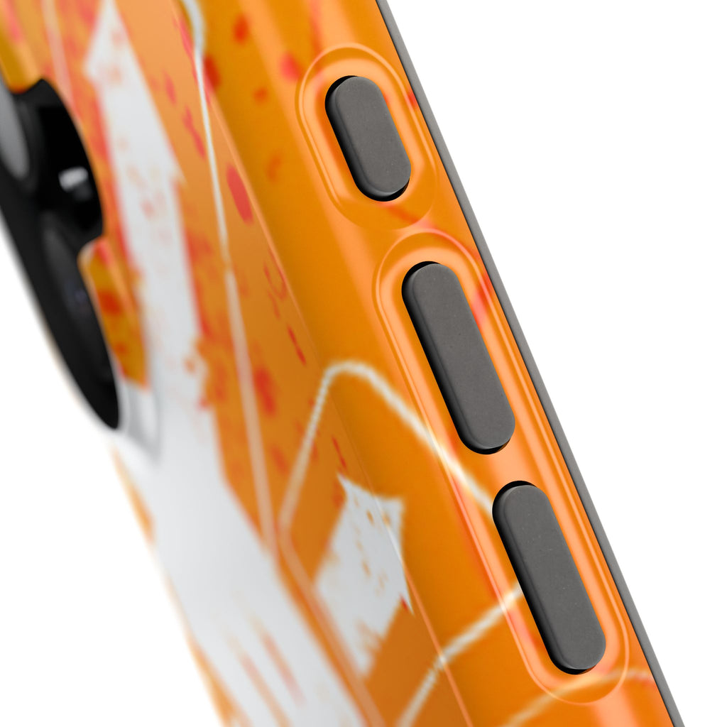 Tangerine Haze Tough iPhone Case