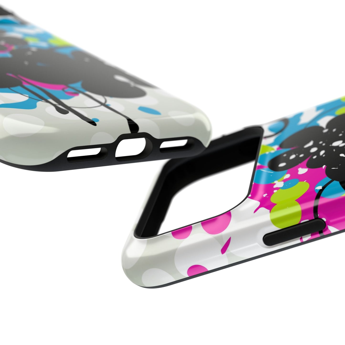 Electric Bloom Tough iPhone Case