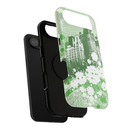 Green City Tough iPhone Case