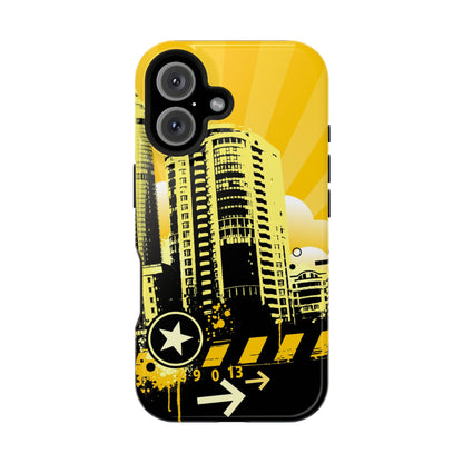 Yellow City Tough iPhone Case