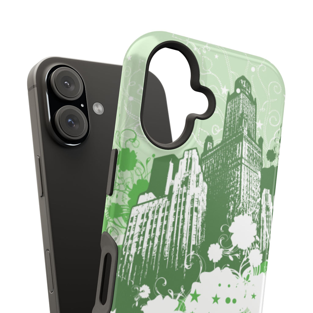 Green City Tough iPhone Case