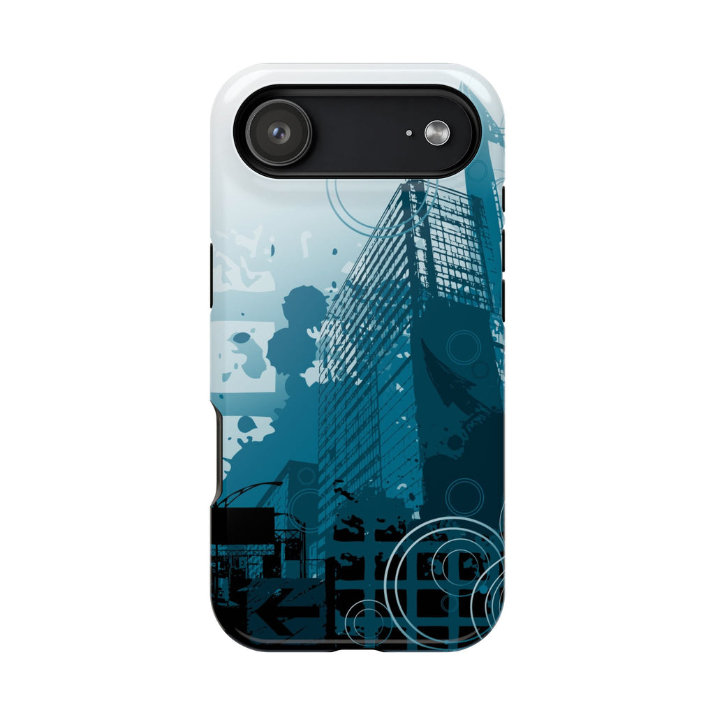 Blue Noise Tough iPhone Case