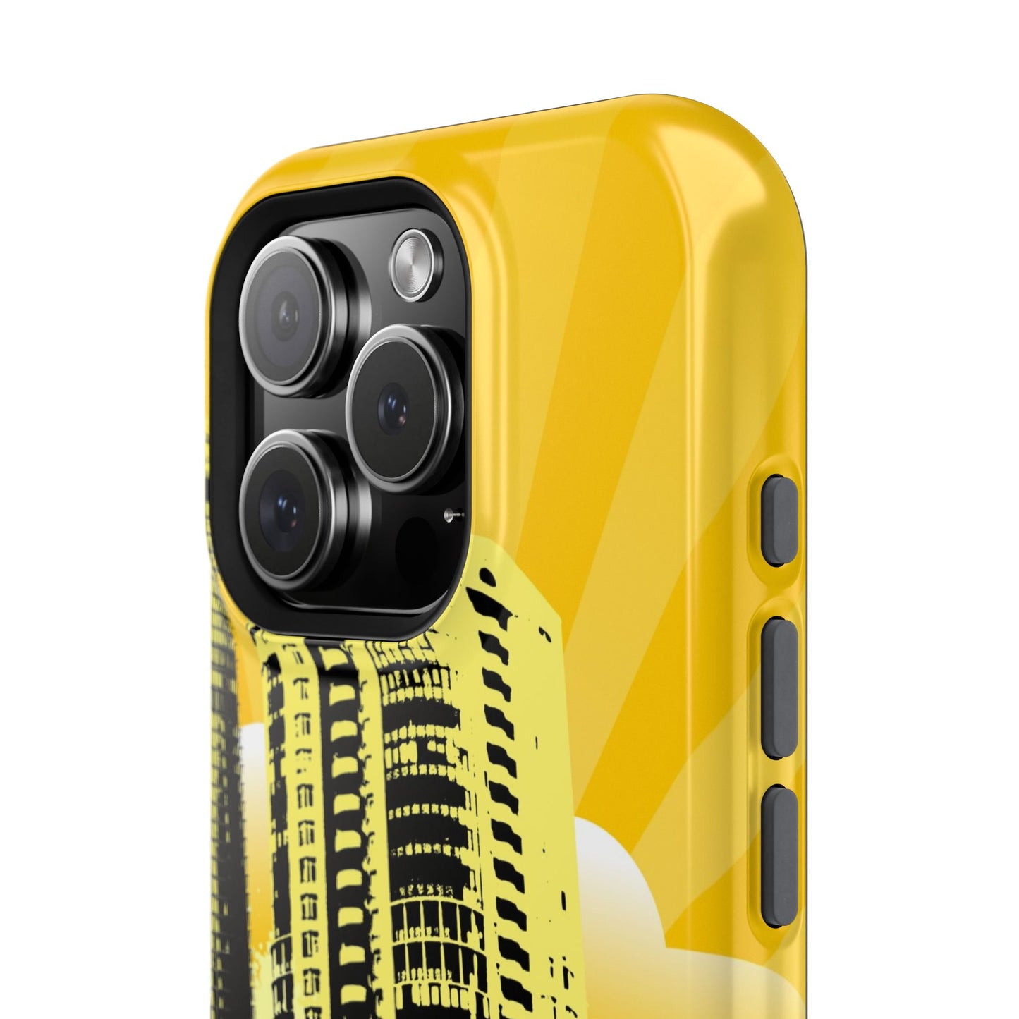 Yellow City Tough iPhone Case