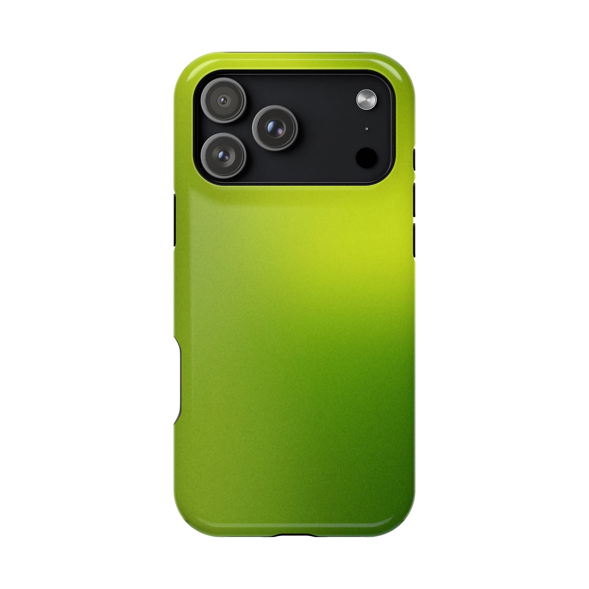 Lime Glow Tough iPhone Case