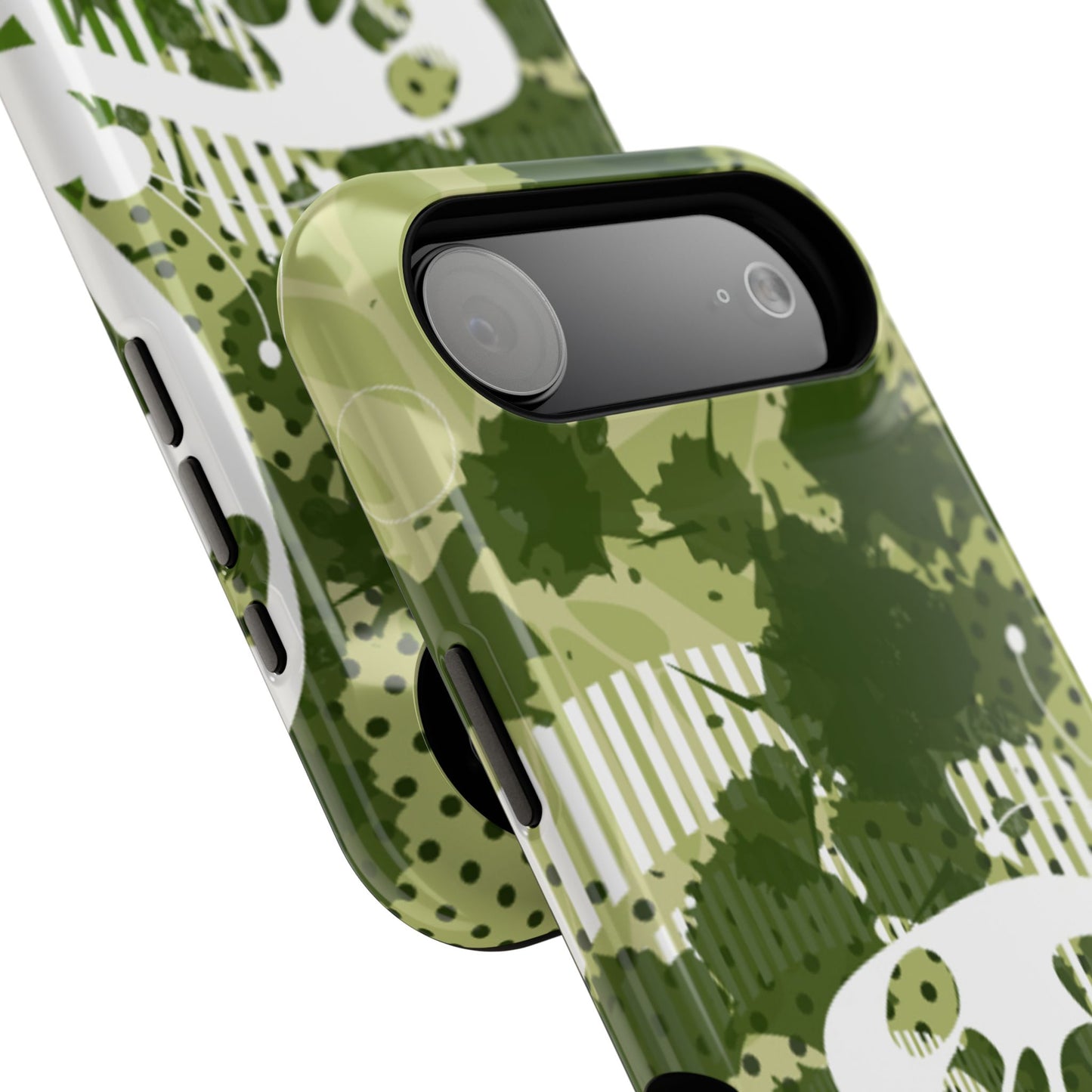 Green Echo Tough iPhone Case
