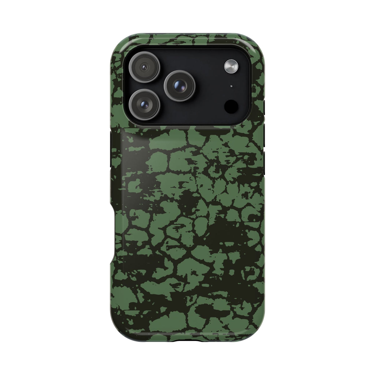 Faded Green Giraffe MagSafe Tough iPhone Case