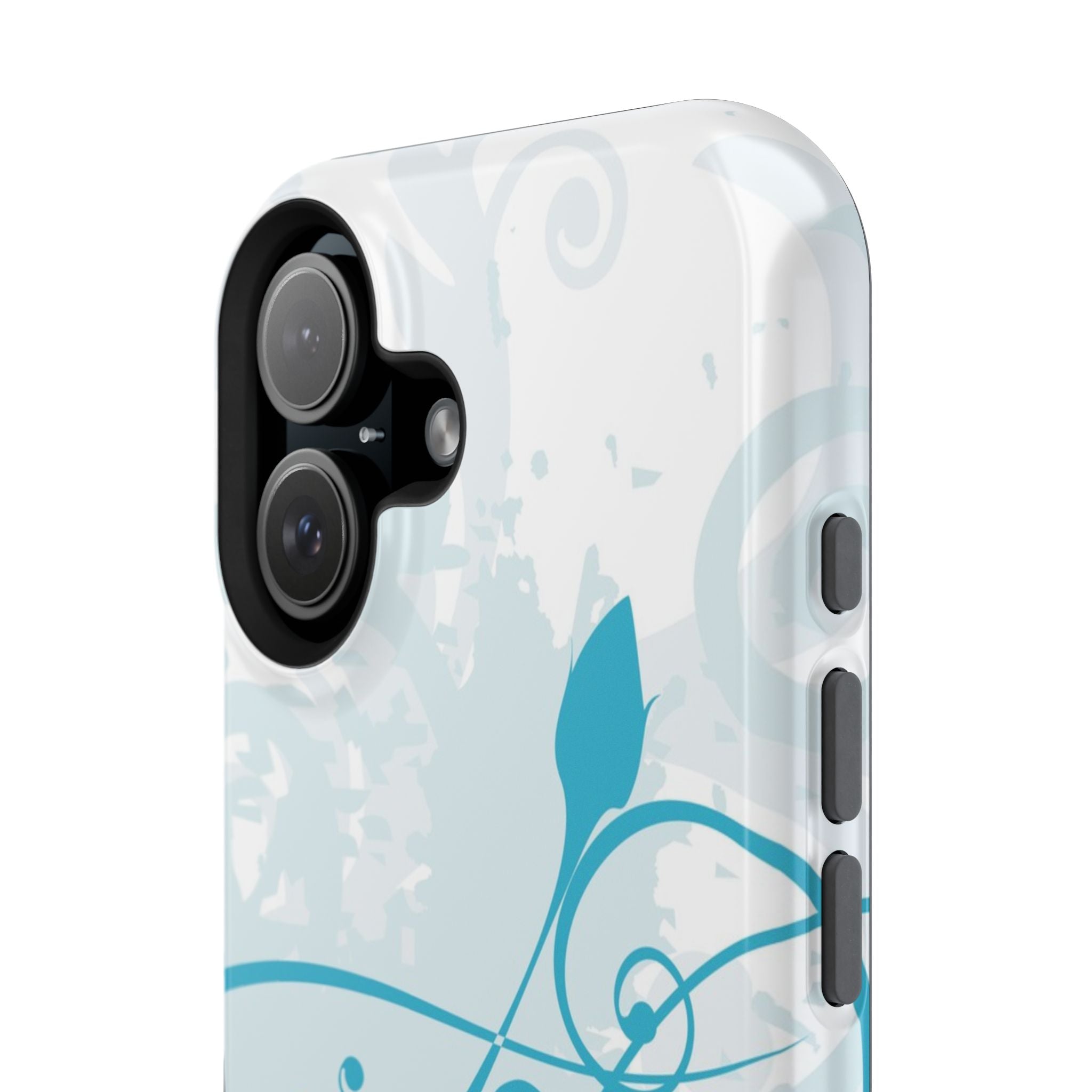 Blue Bloom Tough iPhone Case