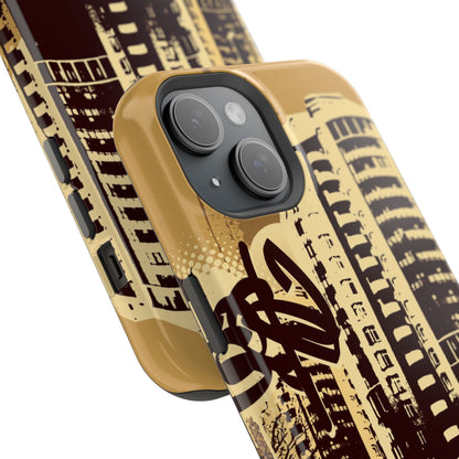 Brown City Tough iPhone Case