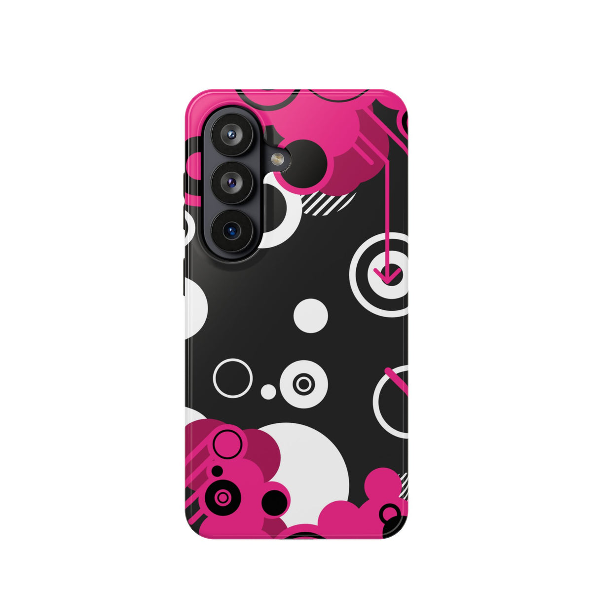 Pink Arrow Tough Samsung Case