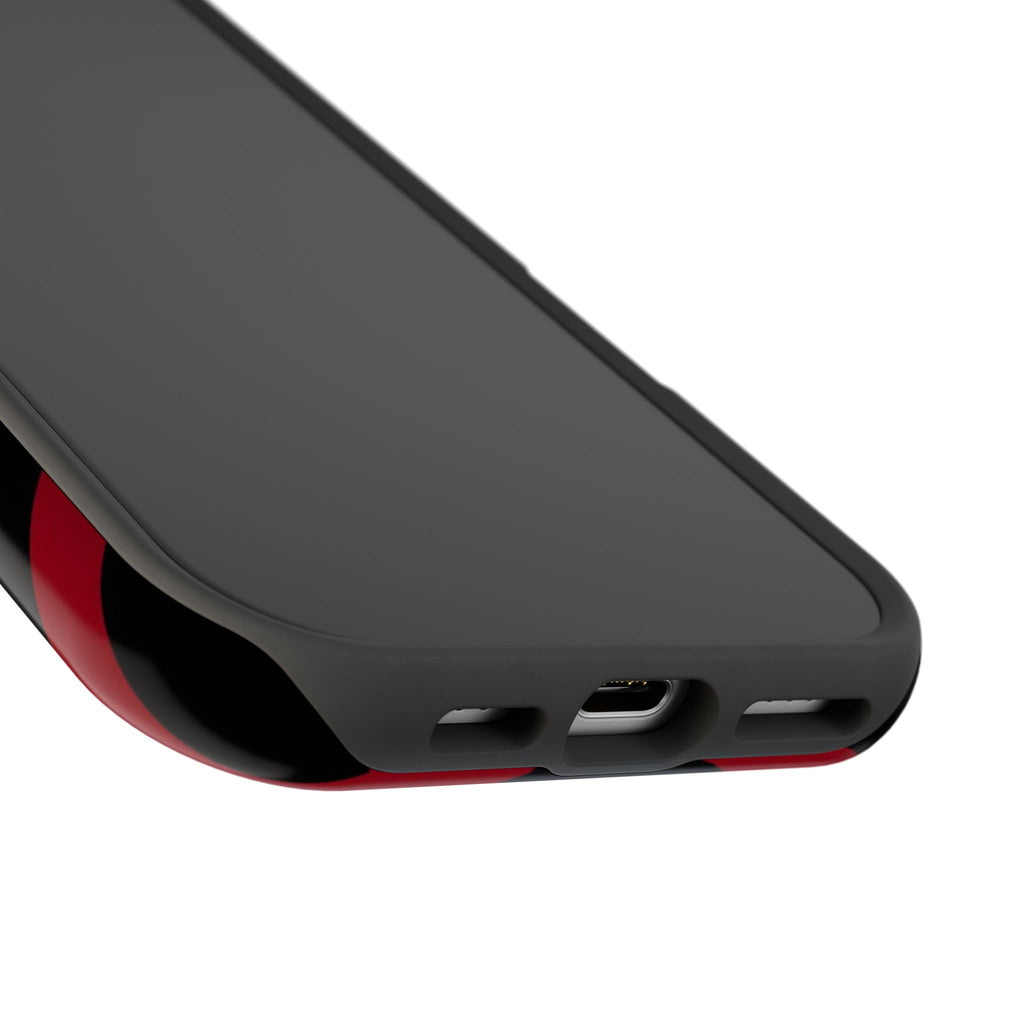 Red Echo Tough iPhone Case