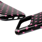 Pink Stars Tough iPhone Case