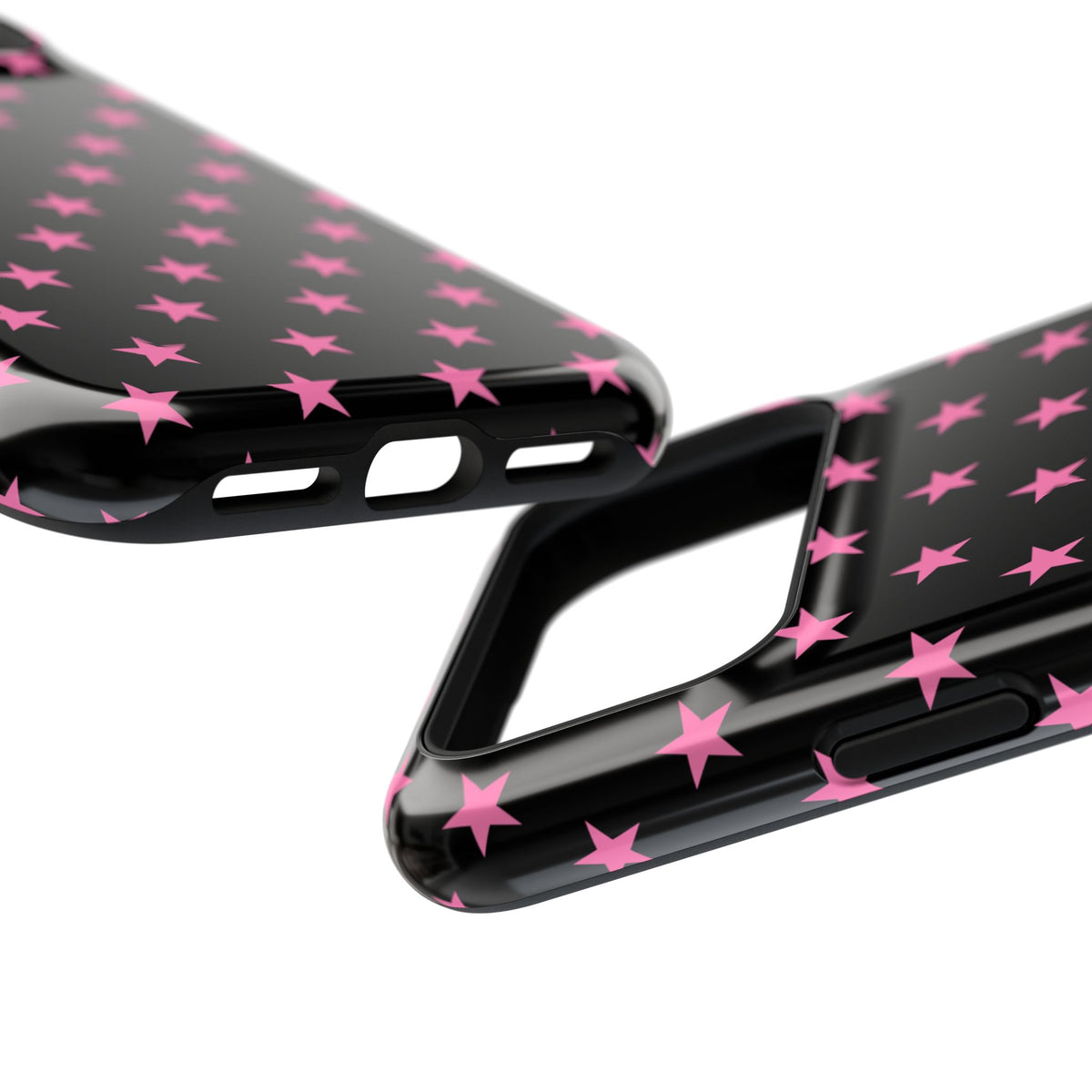 Pink Stars Tough iPhone Case