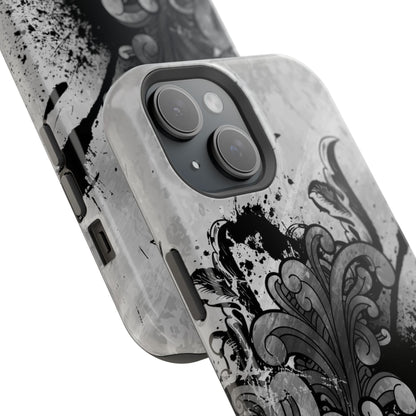 Charcoal Echo Tough iPhone Case
