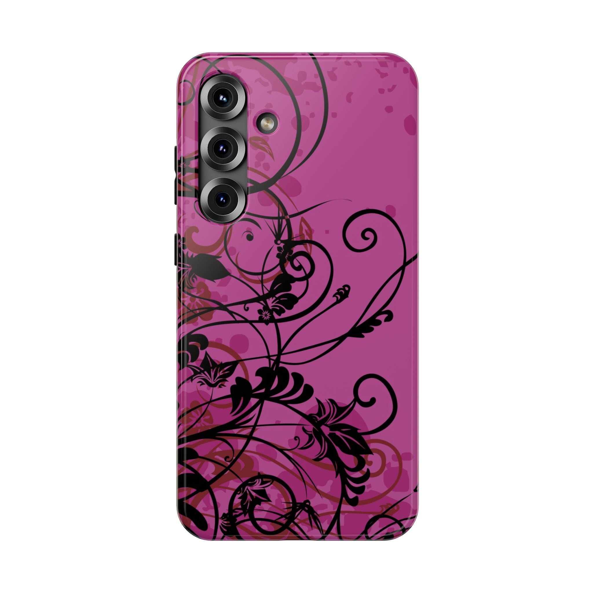 Midnight Petals Tough Samsung Case