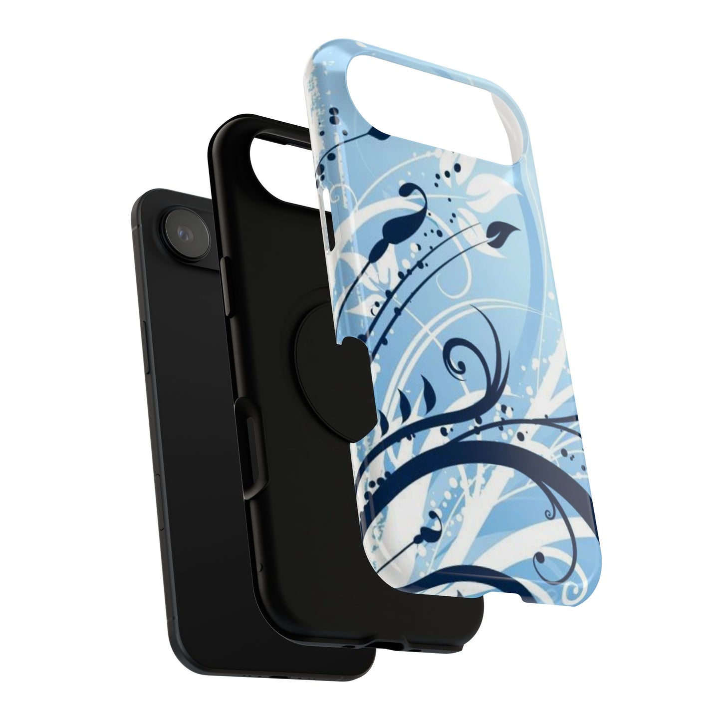 Bloom in Blue Tough iPhone Case