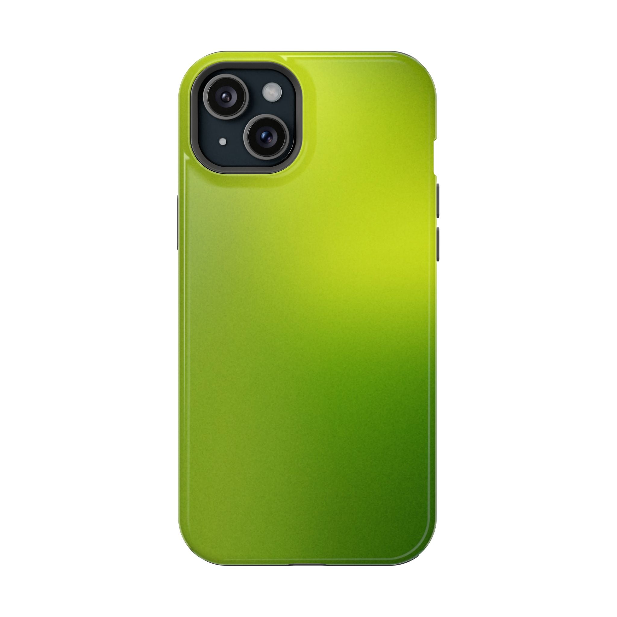 Lime Glow Tough iPhone Case