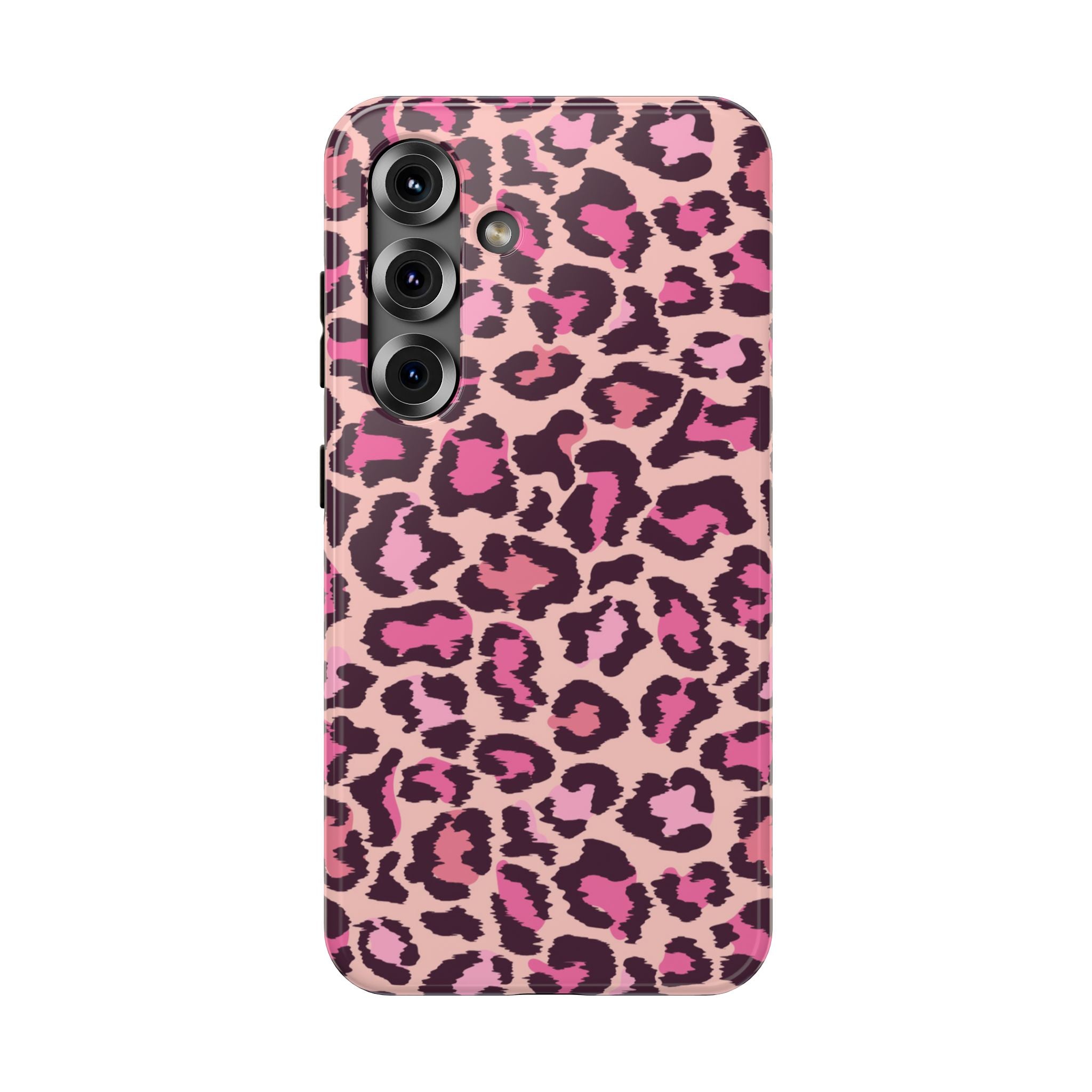 Pink Leopard Tough Samsung Case
