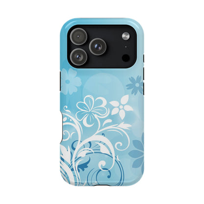 Blue Mood Tough iPhone Case