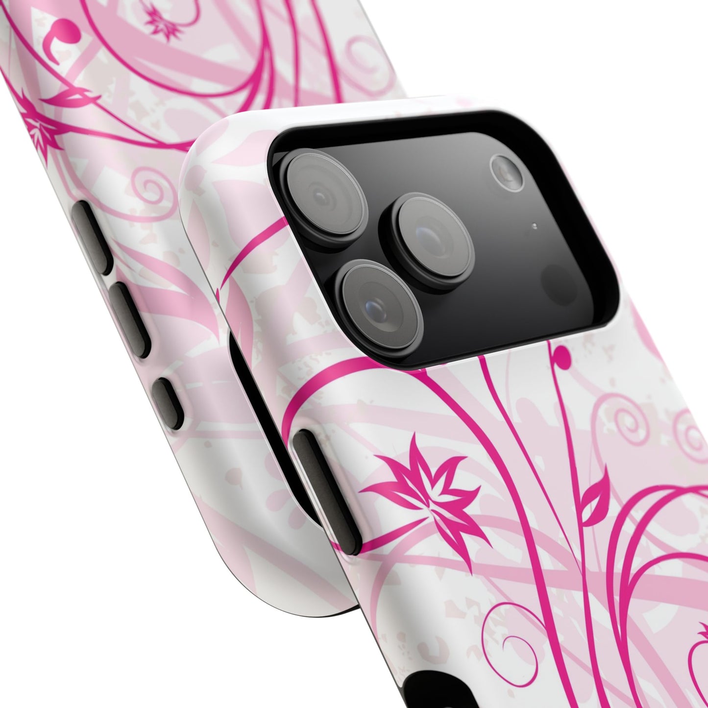 Flora Fuchsia Tough iPhone Case