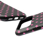Pink Stars Tough iPhone Case
