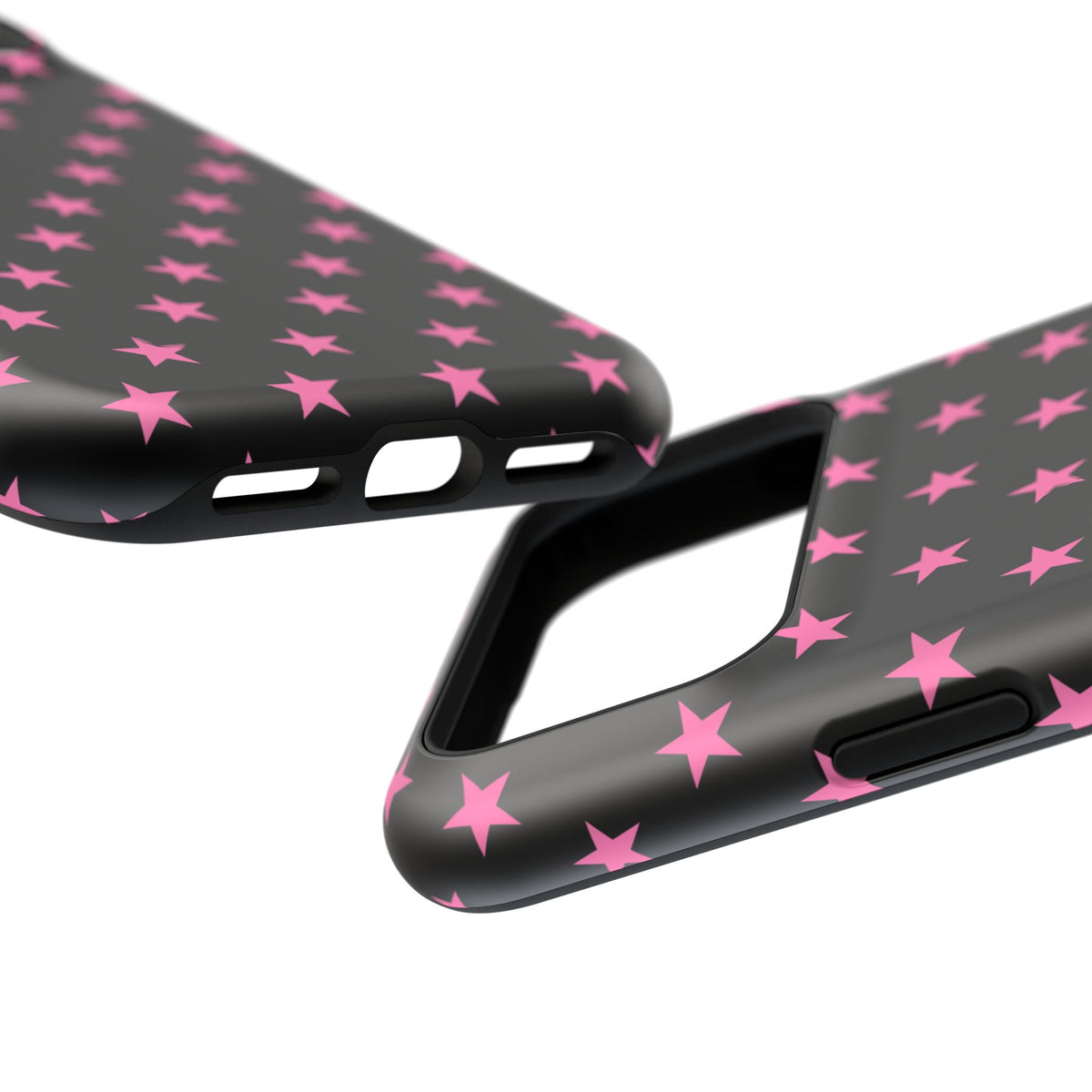 Pink Stars Tough iPhone Case