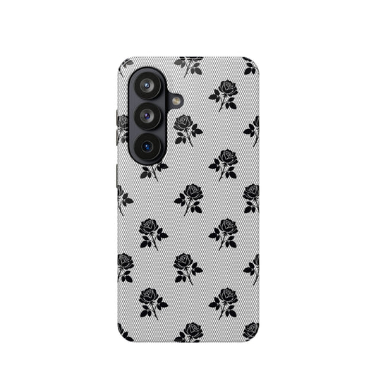 Black Roses Tough Samsung Case