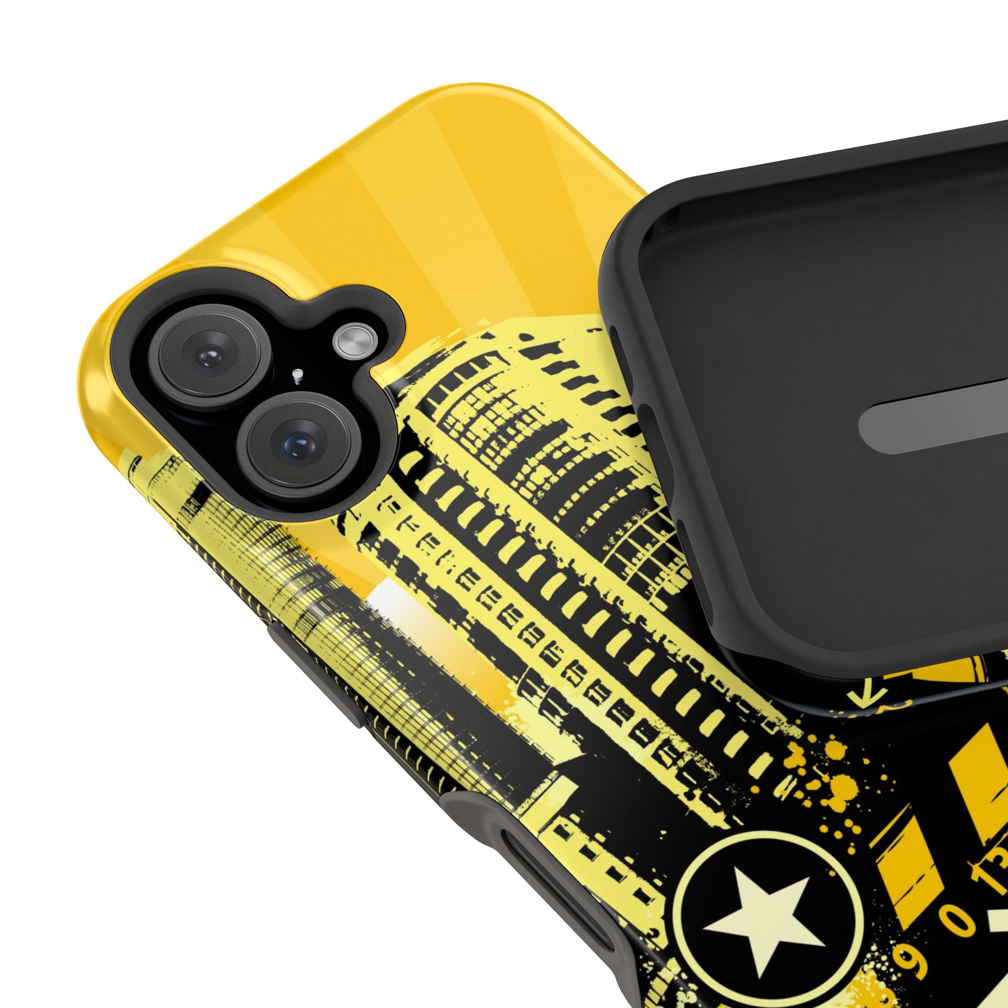 Yellow City Tough iPhone Case