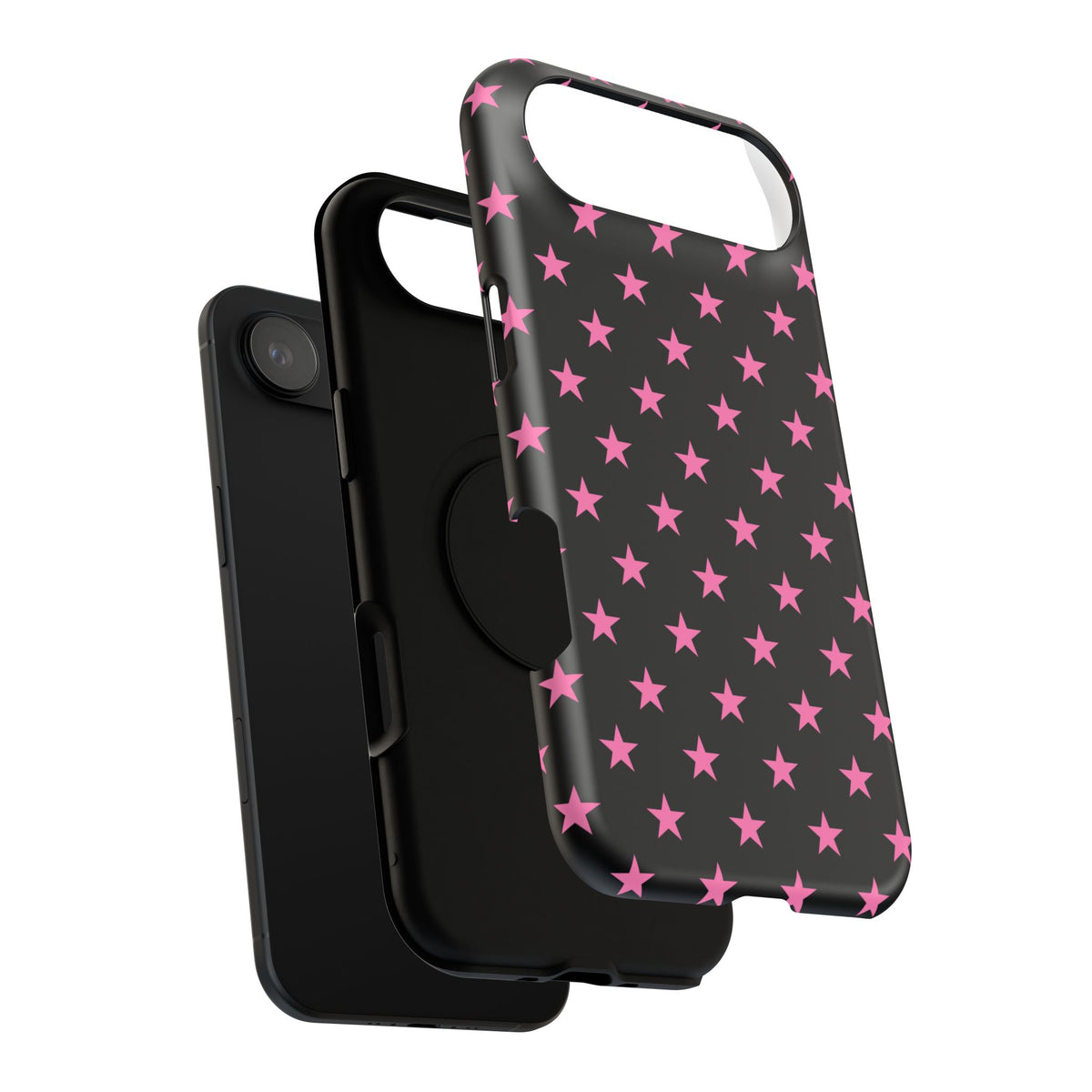 Pink Stars Tough iPhone Case
