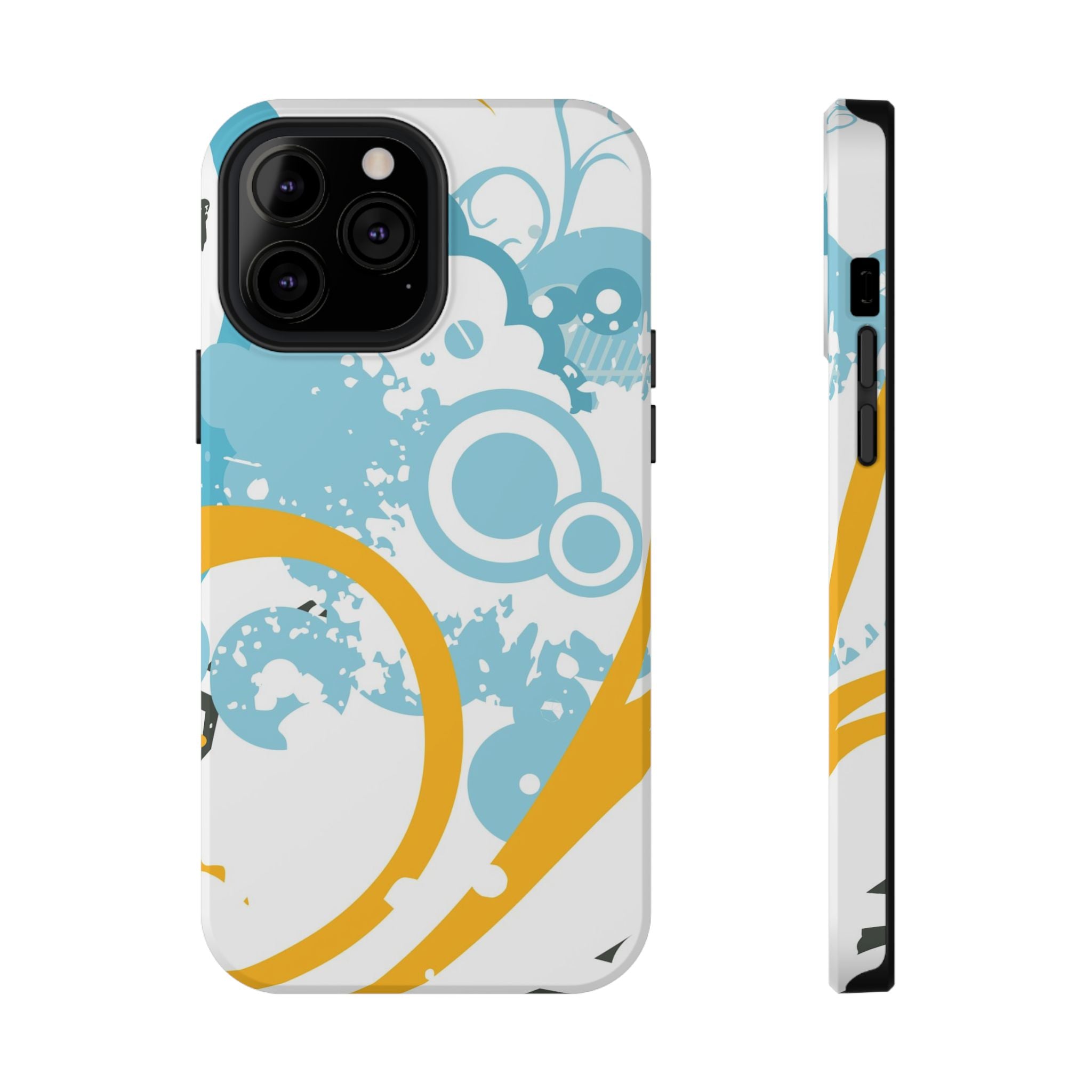 Cloud Circuit Tough iPhone Case