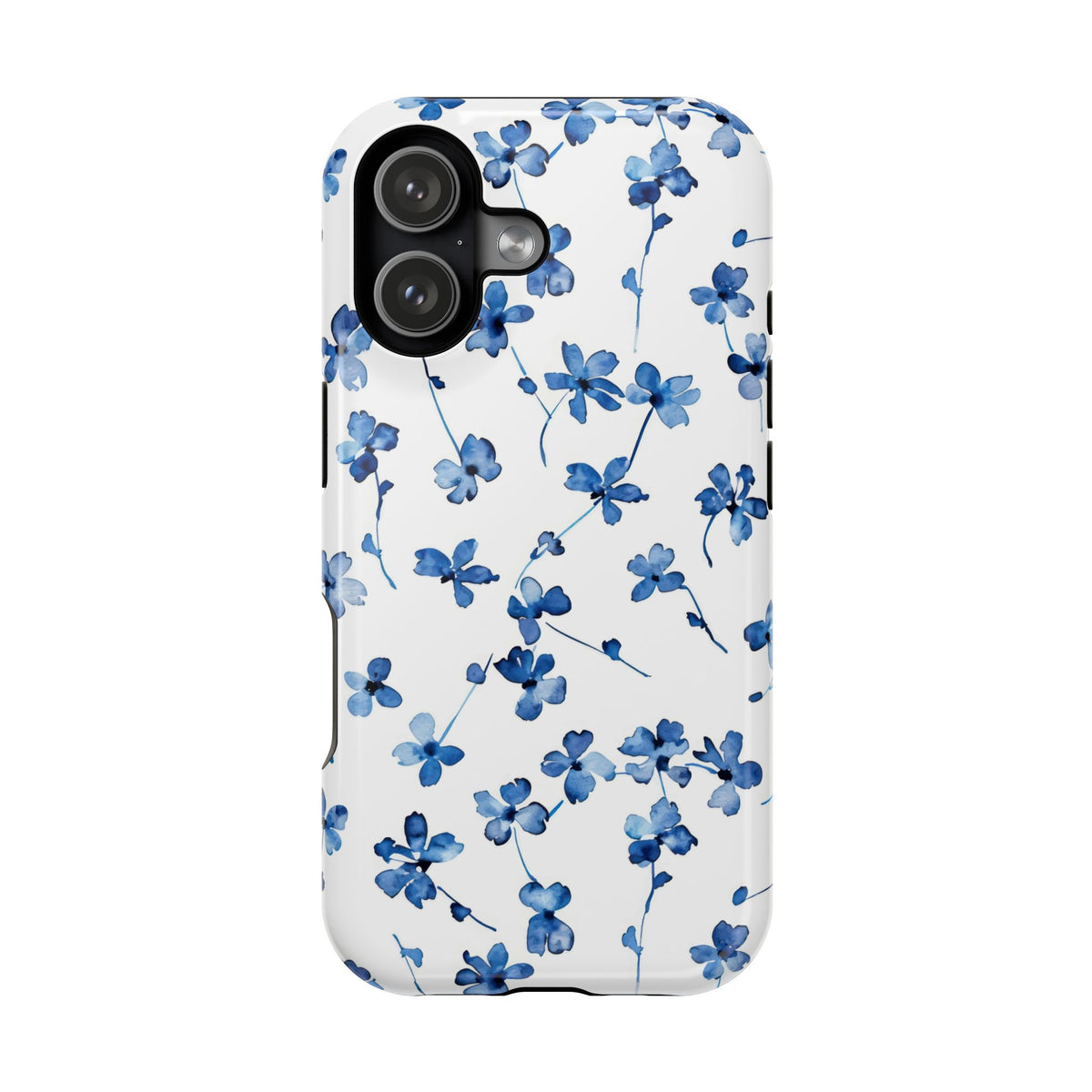 Blue Garden Tough iPhone Case