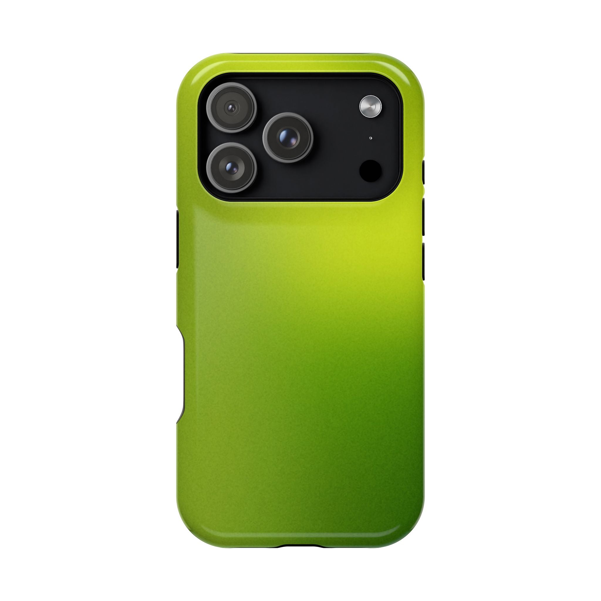Lime Glow Tough iPhone Case