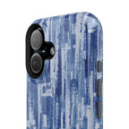 Blue Layers Tough iPhone Case