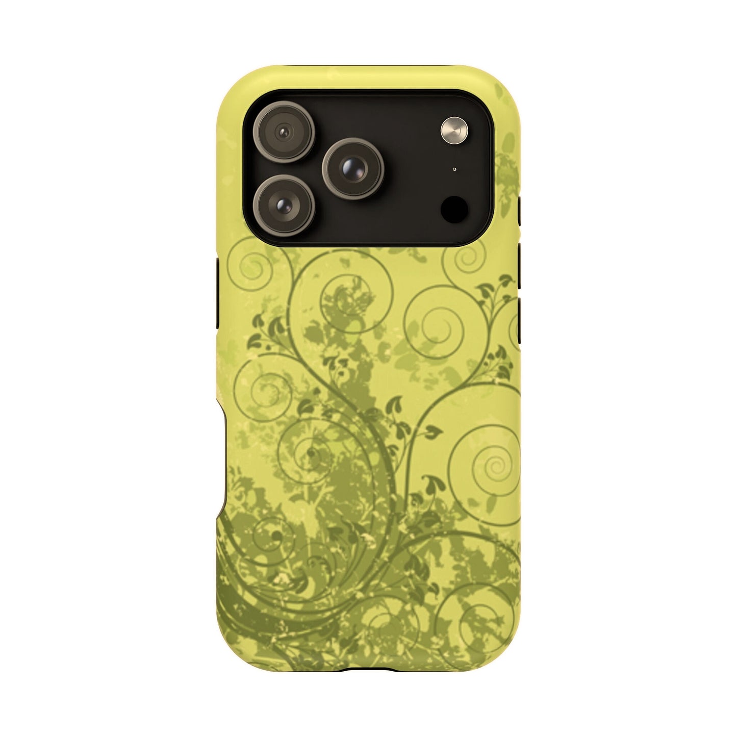 Green Bloom Tough iPhone Case