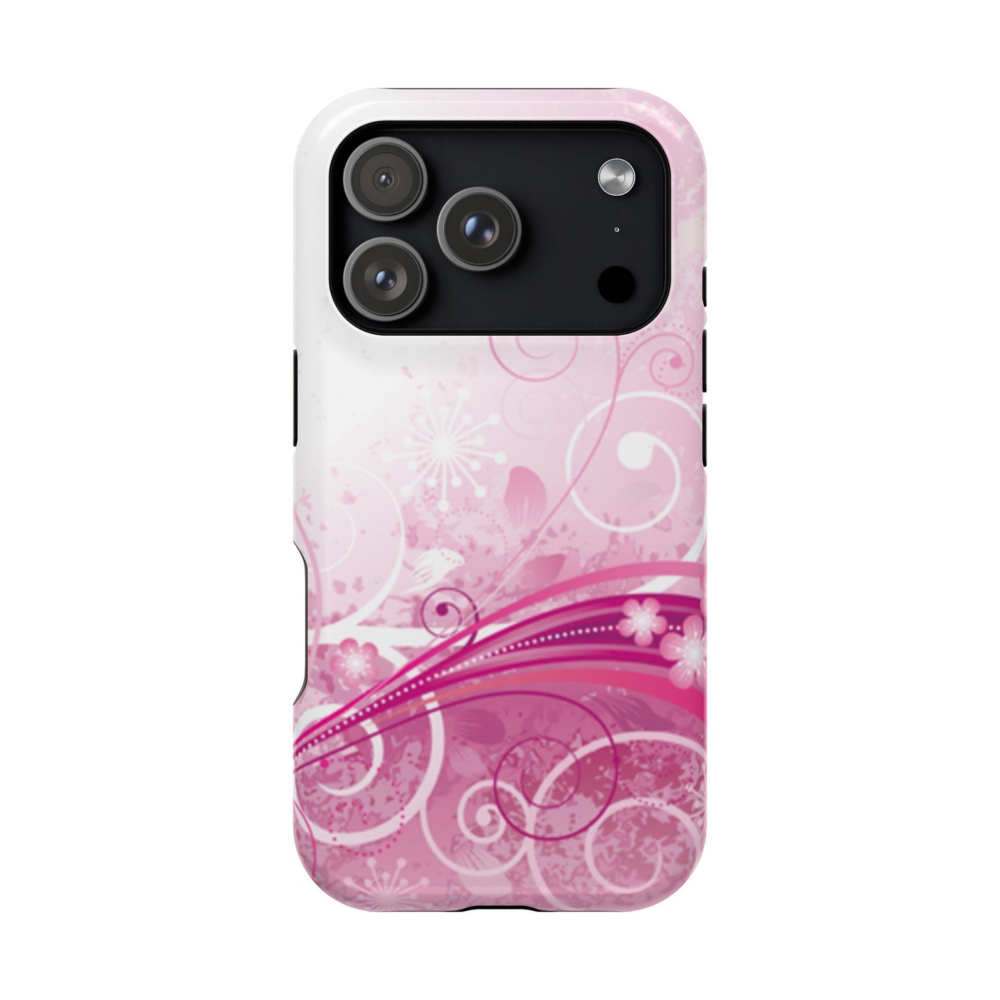 Faded Petals Tough iPhone Case