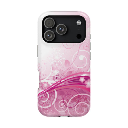 Faded Petals Tough iPhone Case